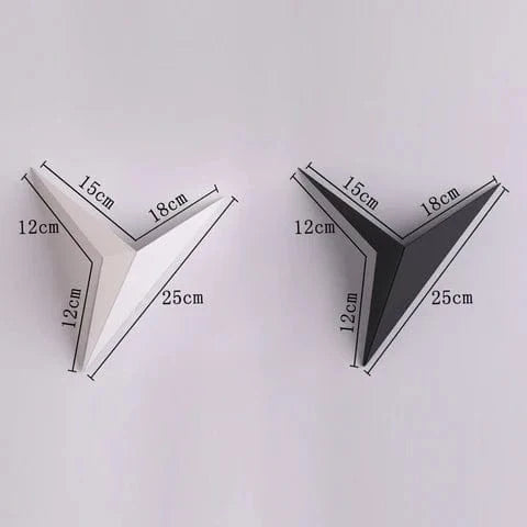 Modern Minimalist LED Wall Light Triangular Design NALANI