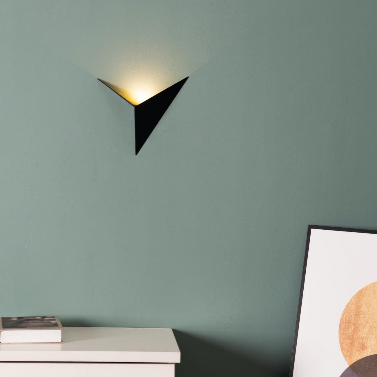 Modern Minimalist LED Wall Light Triangular Design NALANI