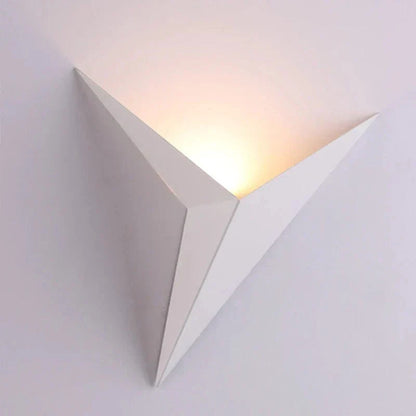 Modern Minimalist LED Wall Light Triangular Design White Warm White NALANI