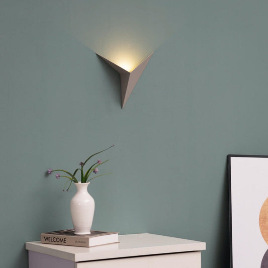 Modern Minimalist LED Wall Light Triangular Design NALANI