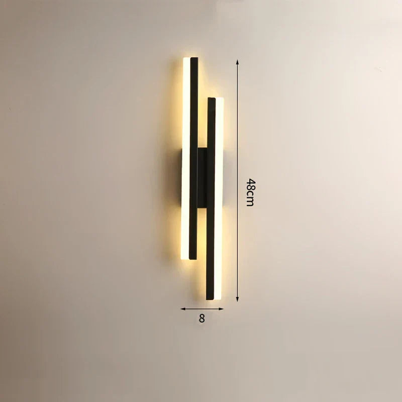 Modern Minimalist Wall Lamp with Energy Efficient LED Light NaLani