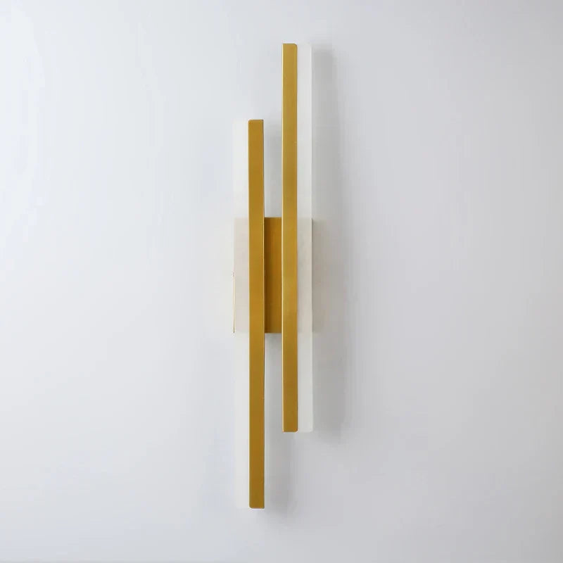 Modern Minimalist Wall Lamp with Energy Efficient LED Light Gold 2 NaLani