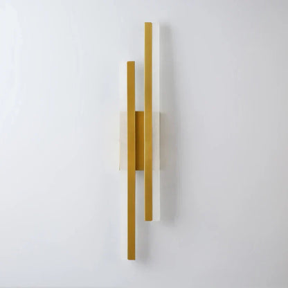 Modern Minimalist Wall Lamp with Energy Efficient LED Light Gold 2 NaLani