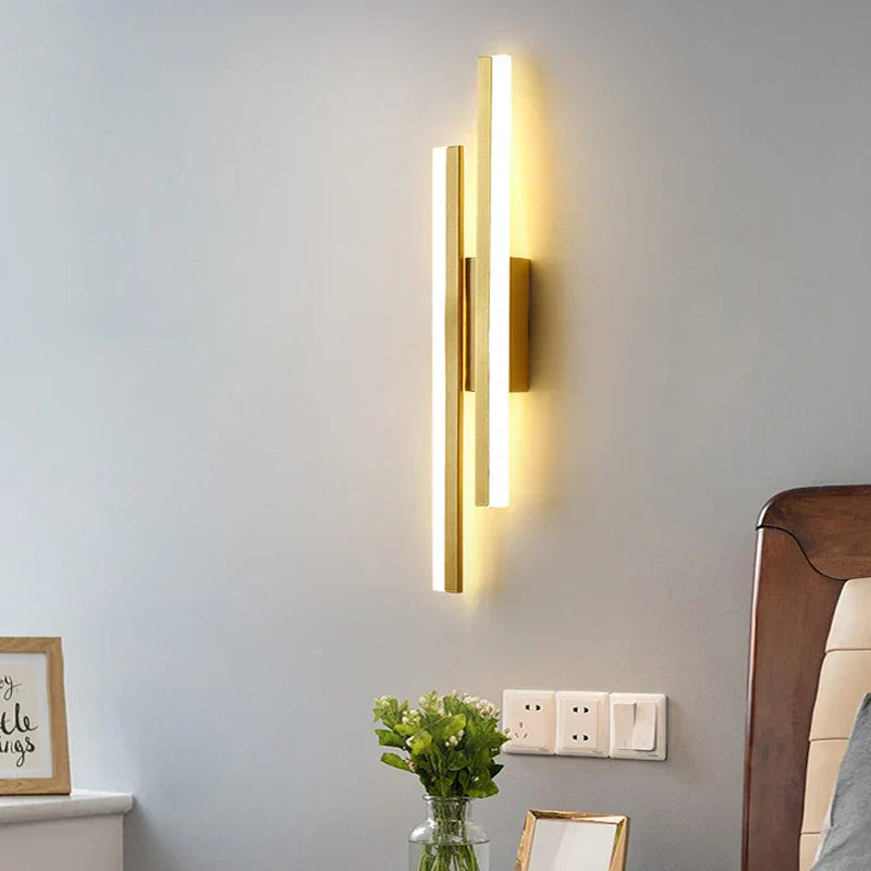 Modern Minimalist Wall Lamp with Energy Efficient LED Light NaLani