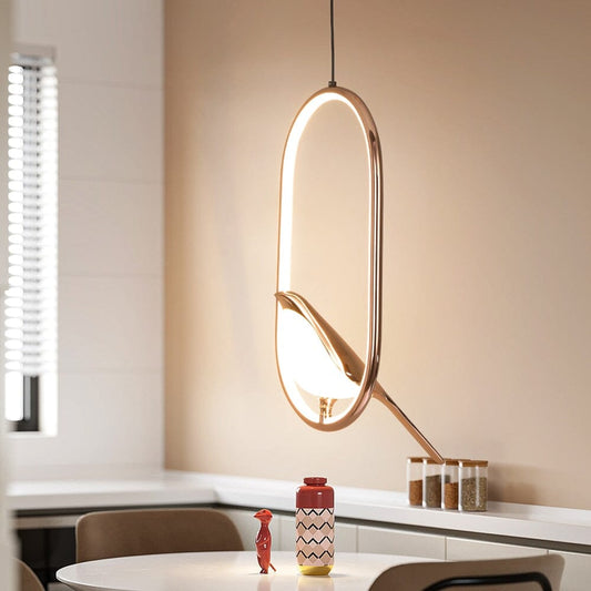 Modern Nordic Bird Pendant Lamp for Elegant Home Decor NaLani