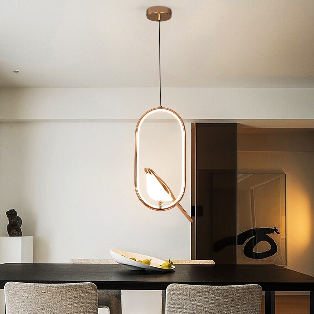 Modern Nordic Bird Pendant Lamp for Elegant Home Decor NaLani