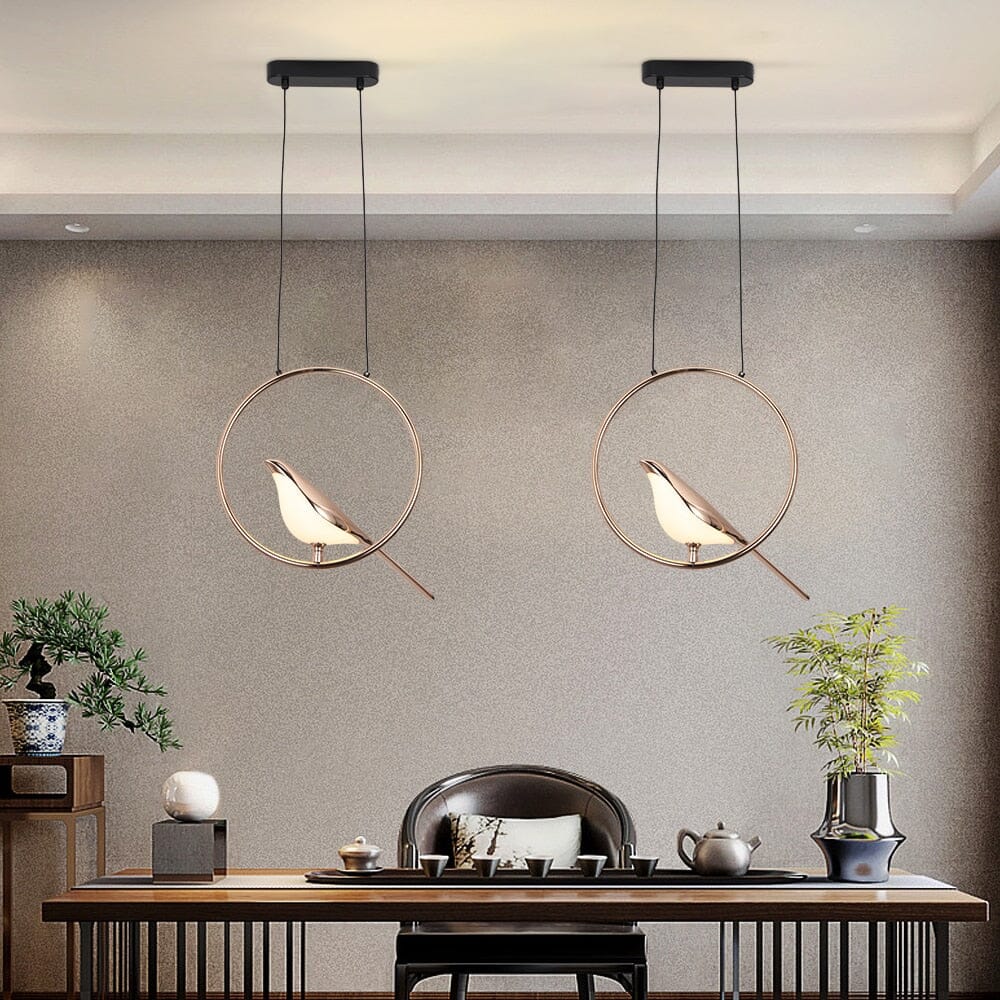 Modern Nordic Bird Pendant Lamp for Elegant Home Decor NaLani