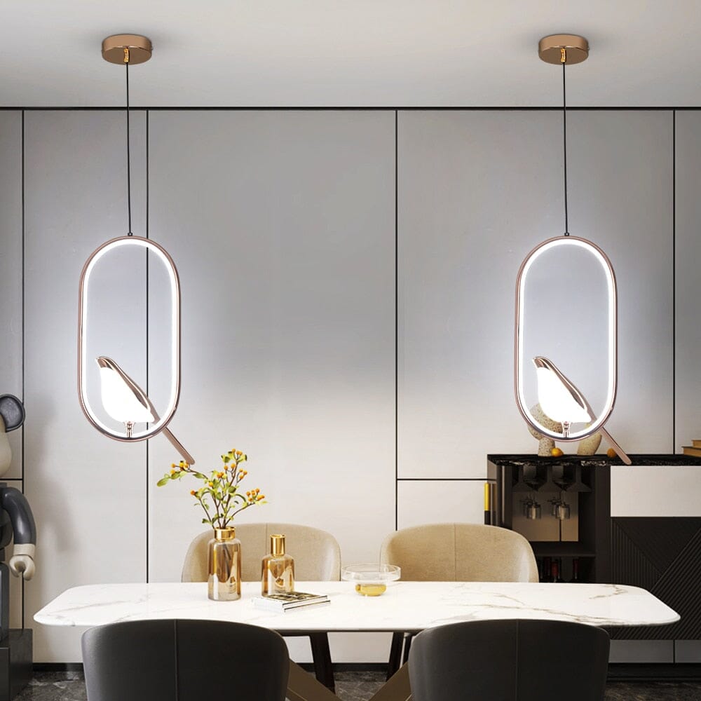 Modern Nordic Bird Pendant Lamp for Elegant Home Decor NaLani