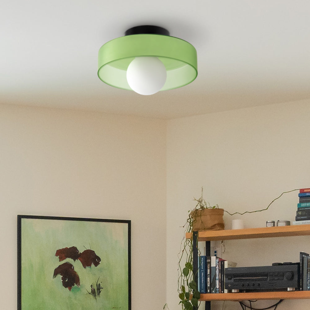 Modern Round Flush Mount Kitchen Flush Ceiling Light Fixture NALANI