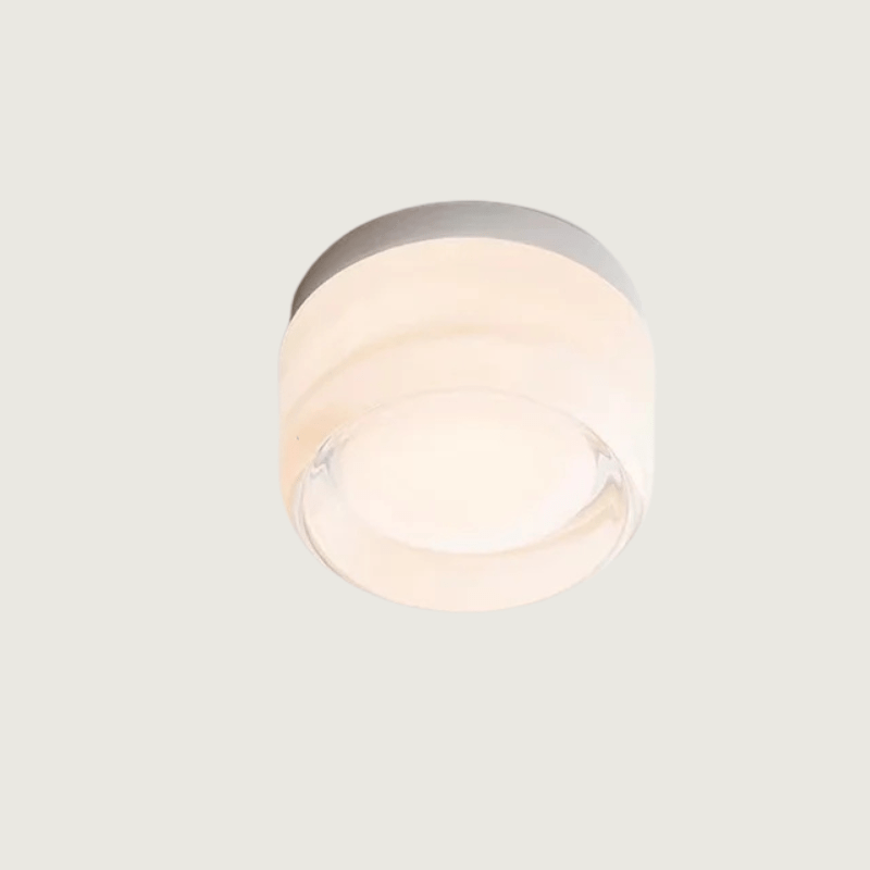 Modern Round Wall Lamp Elegant Interior Lighting Fixture White 1 NaLani