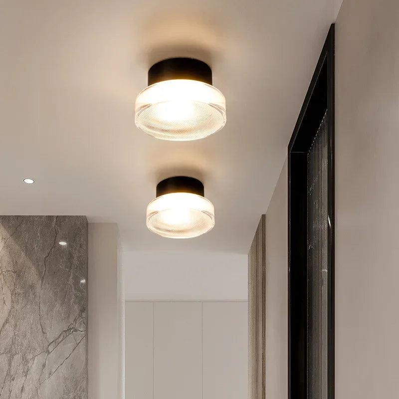 Modern Round Wall Lamp Elegant Interior Lighting Fixture NaLani