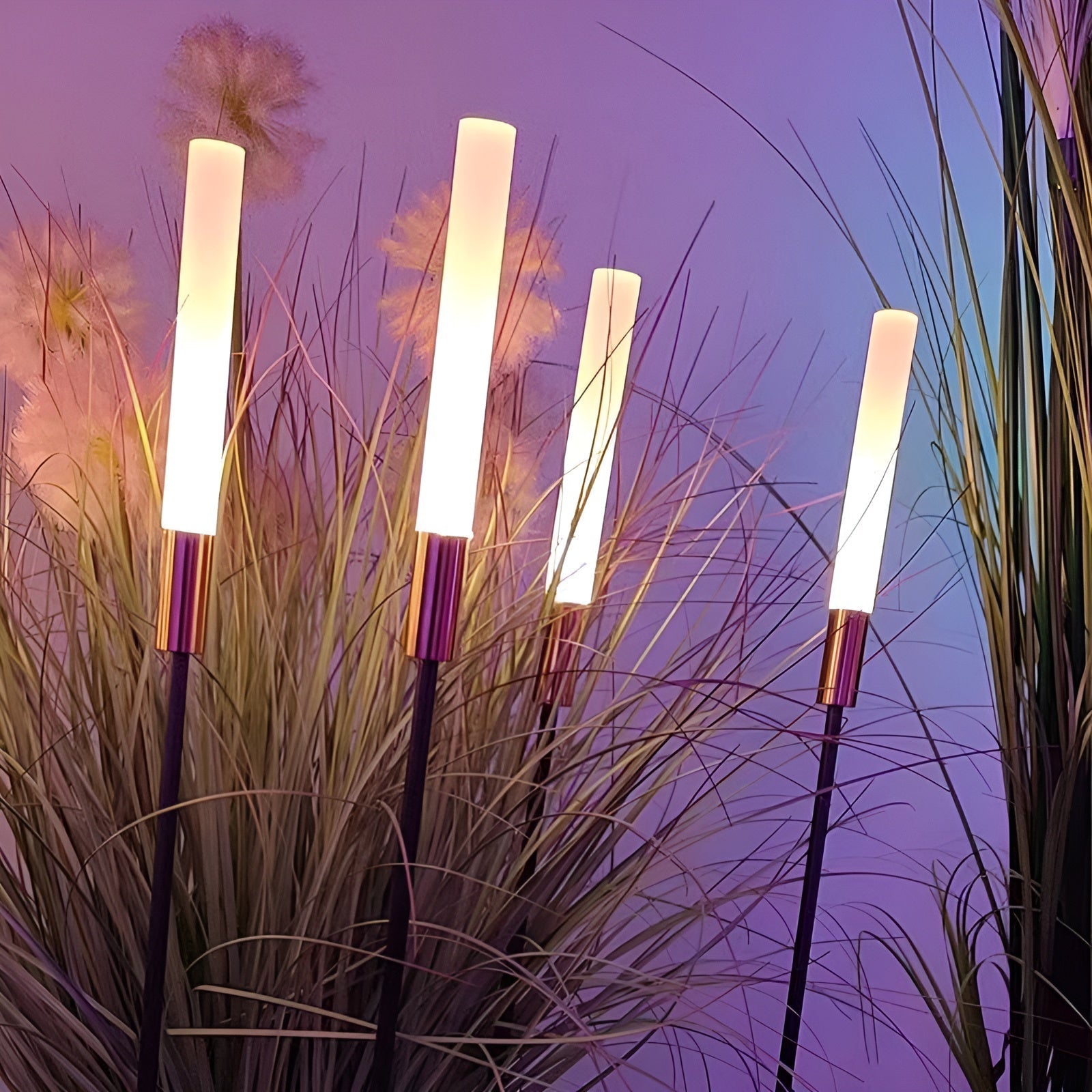 Modern Solar Powered Outdoor LED Garden Lights for Easy Lighting NaLani