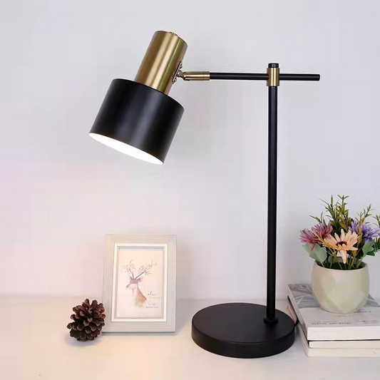 Modern Table Lamp with Wireless Charger for Stylish Lighting Black NALANI