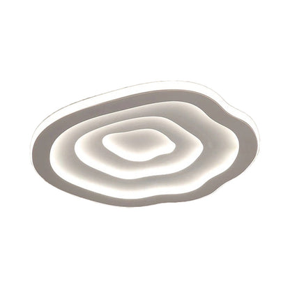 Modern Wave Pattern Ceiling Lamp with LED Warm White Light NaLani