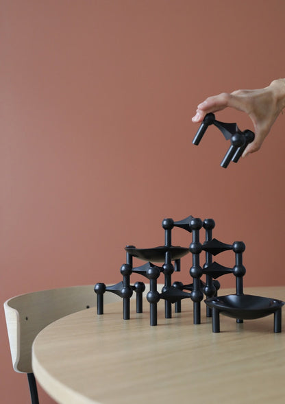 Molecular Structure Stainless Steel Candle Holder Decor NALANI
