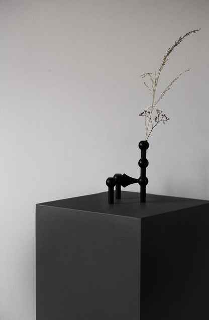 Molecular Structure Stainless Steel Candle Holder Decor NALANI