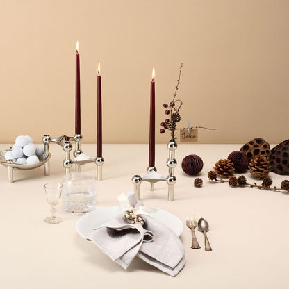 Molecular Structure Stainless Steel Candle Holder Decor NALANI