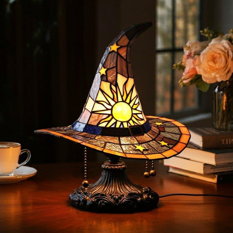 Moonlit Decor Gift Ornament For Home And Desk Display Orange NALANI