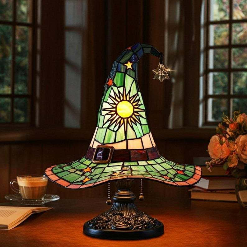 Moonlit Decor Gift Ornament For Home And Desk Display Green NALANI