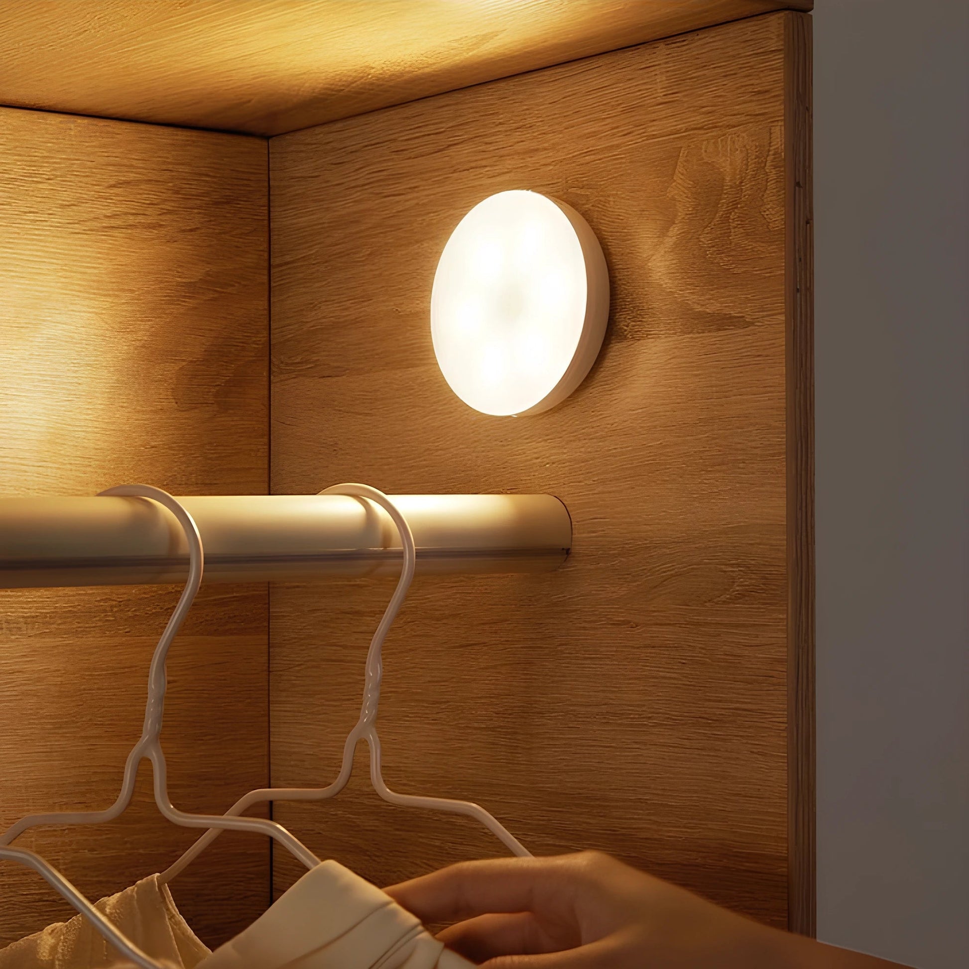Motion Sensor LED Light Battery Powered or USB Rechargeable 8 NaLani