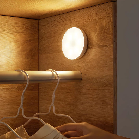 Motion Sensor LED Light Battery Powered or USB Rechargeable 8 NaLani