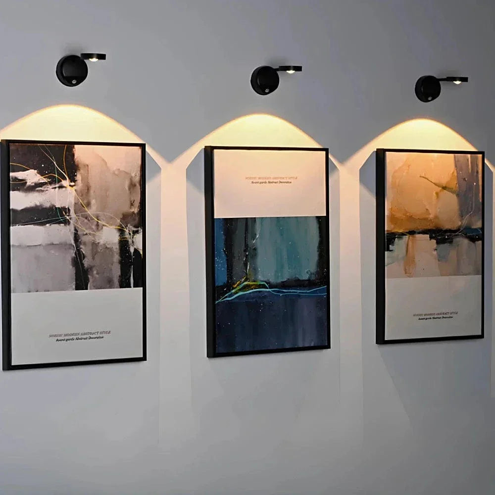 Motion Sensor LED Light For Wardrobe And Cabinet Use Black NALANI