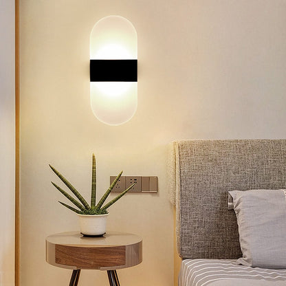 Motion Sensor Modern Wall Sconce Rectangular Or Arched NALANI