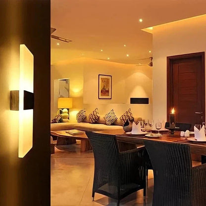 Motion Sensor Modern Wall Sconce Rectangular Or Arched NALANI