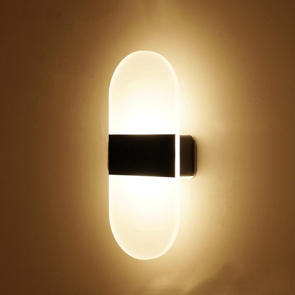 Motion Sensor Modern Wall Sconce Rectangular Or Arched Arced - Warm Light NALANI