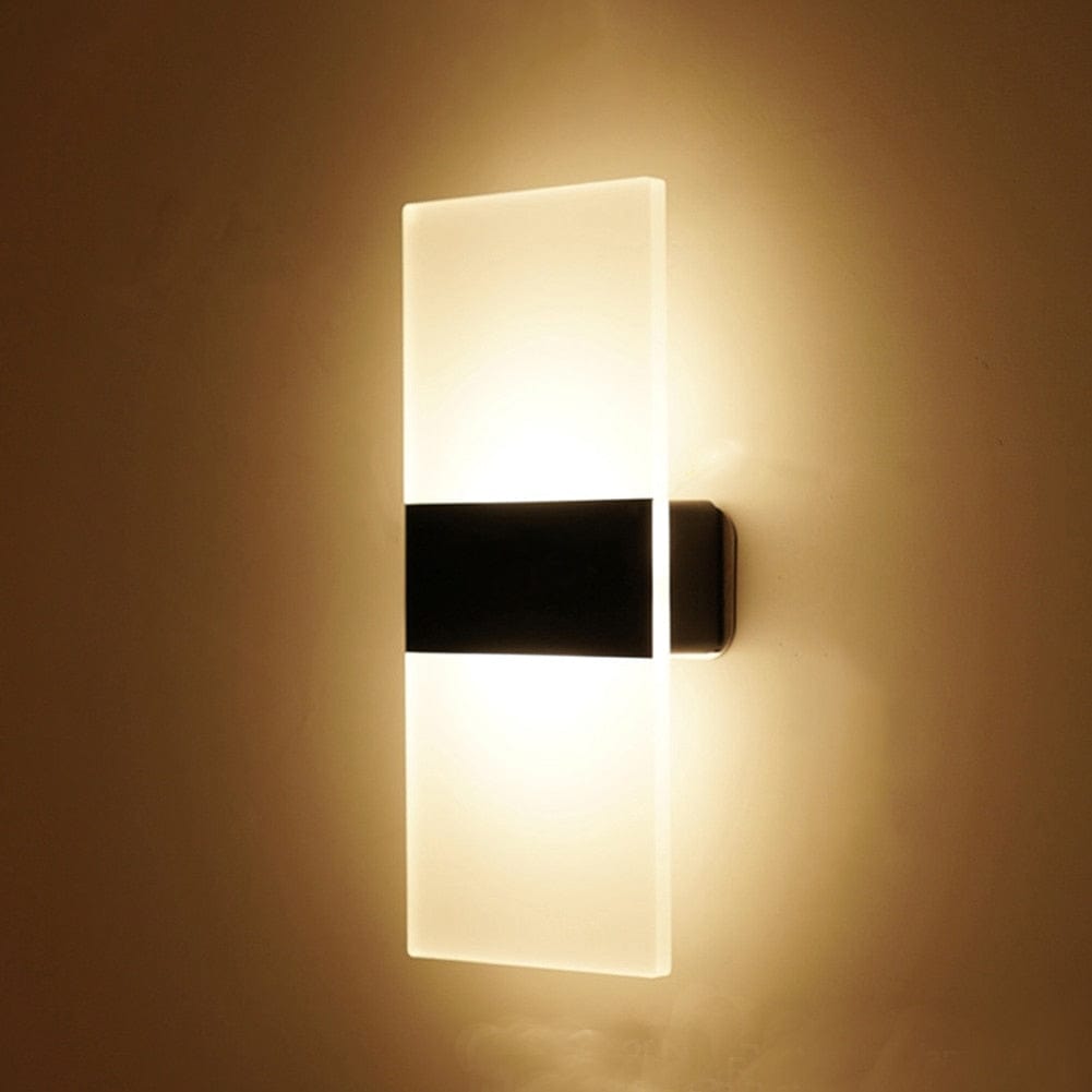 Motion Sensor Modern Wall Sconce Rectangular Or Arched Rectangular - Warm Light NALANI