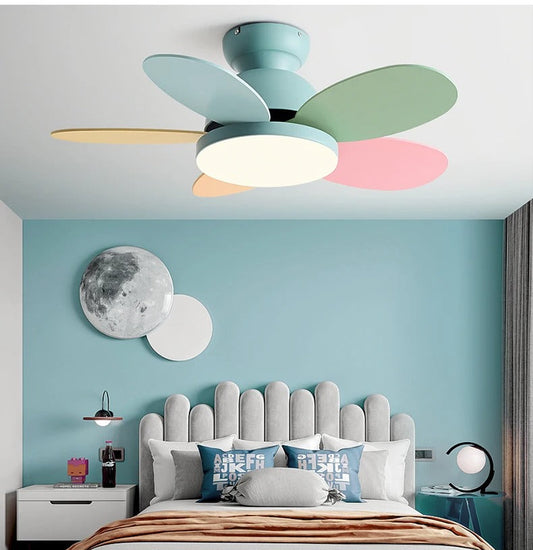 Multicolor Ceiling Fan With DC Motor And Integrated LED NALANI
