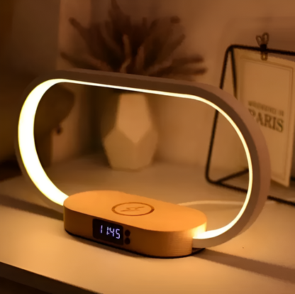 Multifunction Night Light With Charger And Digital Clock NALANI