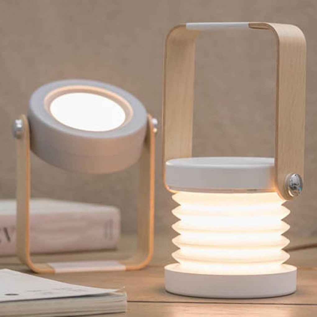 Multifunctional Foldable Camping Night Light USB Rechargeable Lamp NALANI