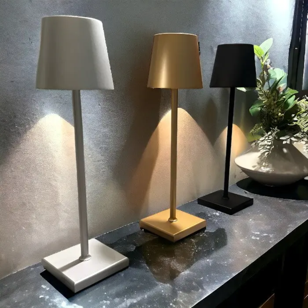 Multifunctional Wireless Rechargeable Table Lamp for Home Decor NaLani