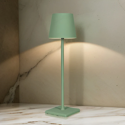 Multifunctional Wireless Rechargeable Table Lamp for Home Decor Green NaLani