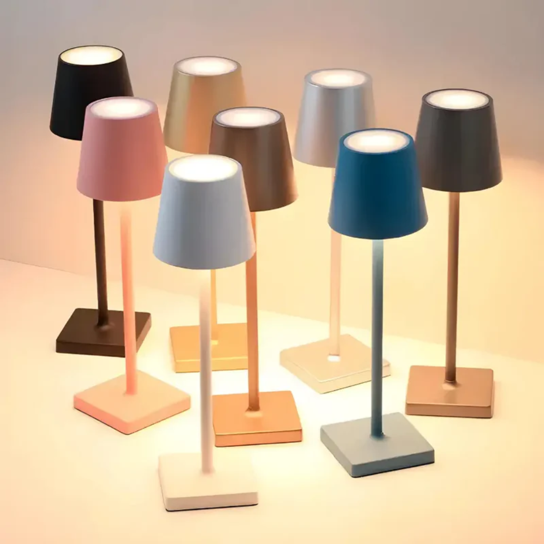 Multifunctional Wireless Rechargeable Table Lamp for Home Decor NaLani