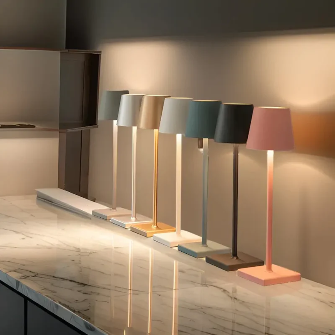 Multifunctional Wireless Rechargeable Table Lamp for Home Decor NaLani