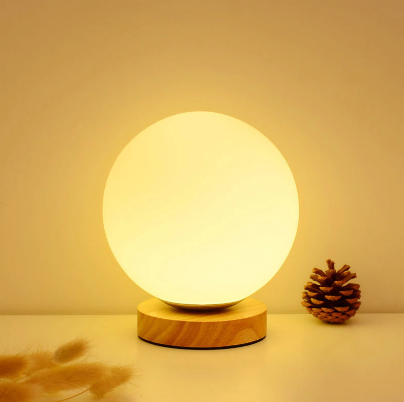 Mystical Moon Table Lamp for Relaxation and Ambiance NALANI