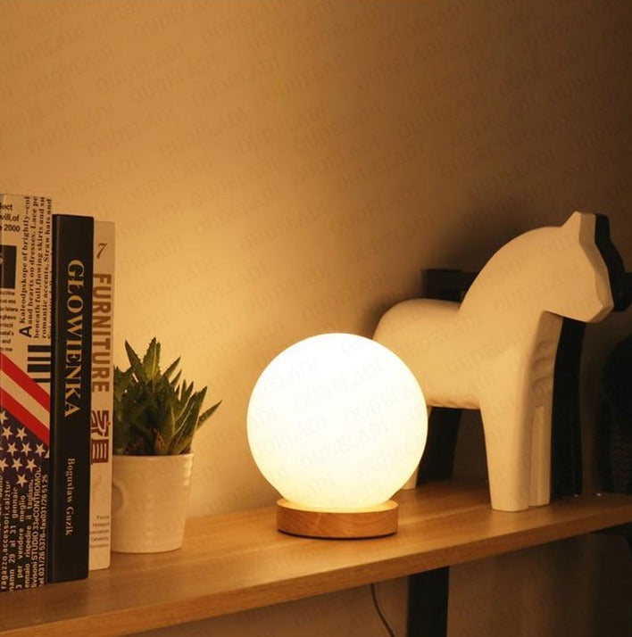 Mystical Moon Table Lamp for Relaxation and Ambiance NALANI
