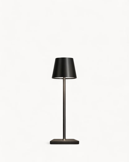 Navetti | LED table lamp with 3-colour touch control and USB charging Black NaLani