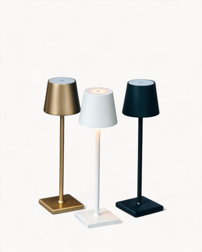 Navetti | LED table lamp with 3-colour touch control and USB charging NaLani