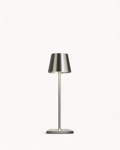 Navetti | LED table lamp with 3-colour touch control and USB charging Silver NaLani