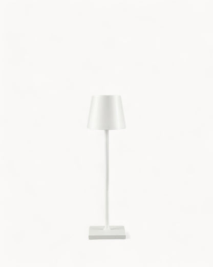 Navetti | LED table lamp with 3-colour touch control and USB charging White NaLani