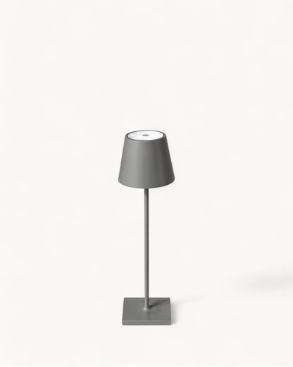 Navetti | LED table lamp with 3-colour touch control and USB charging Gray NaLani