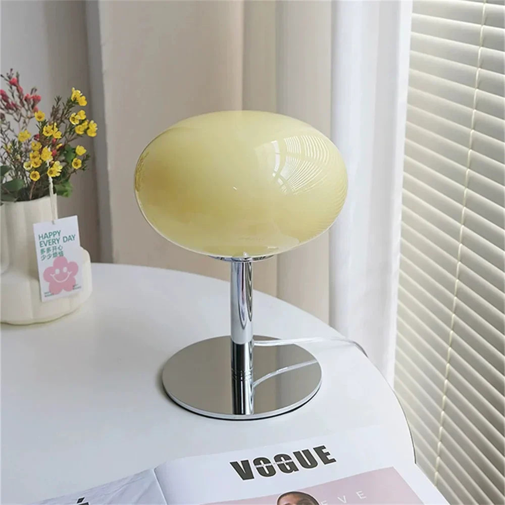 Navetti | Lollipop Crème Glass Lamp with Adjustable Brightness NALANI