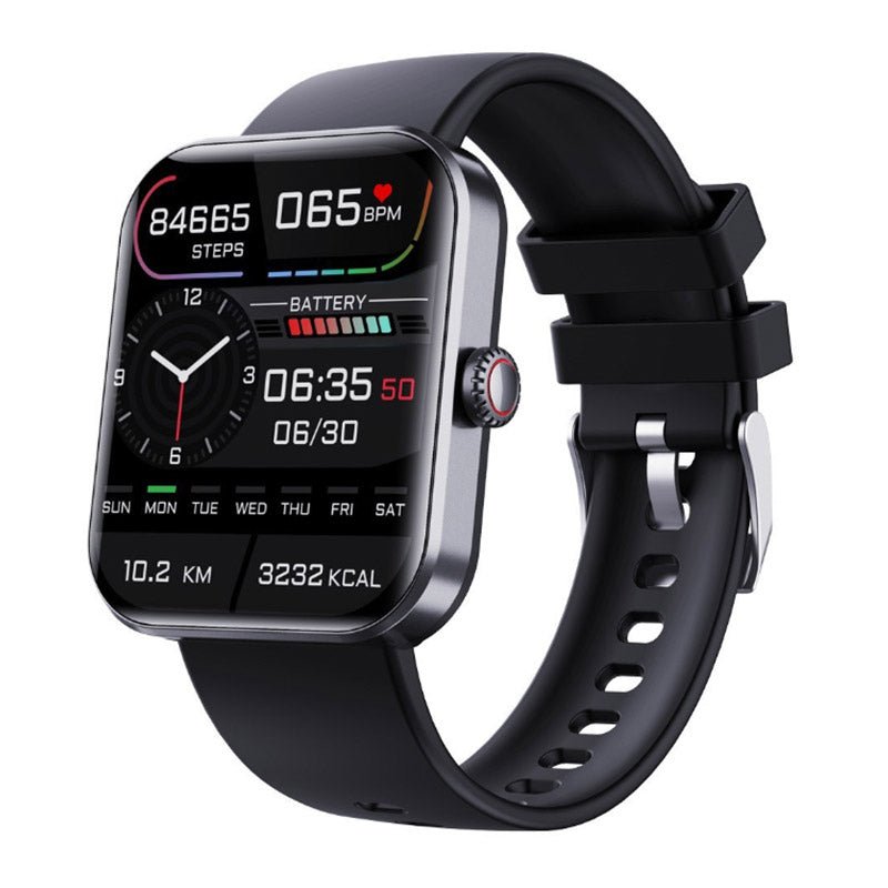 Non Invasive Glucose Monitor Watch Real Time Blood Sugar Black NALANI