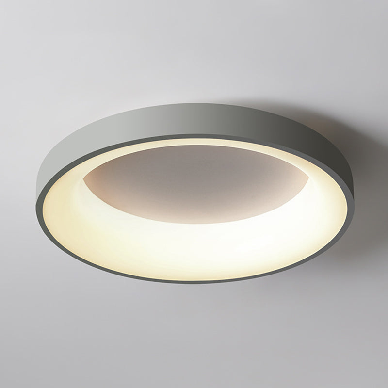 Nordic Circular LED Flush Mount Ceiling Lamp Bedroom NALANI