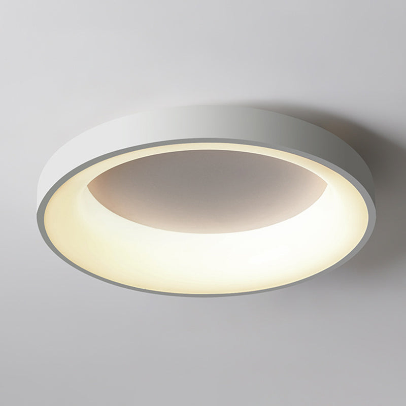 Nordic Circular LED Flush Mount Ceiling Lamp Bedroom NALANI