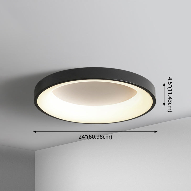 Nordic Circular LED Flush Mount Ceiling Lamp Bedroom NALANI