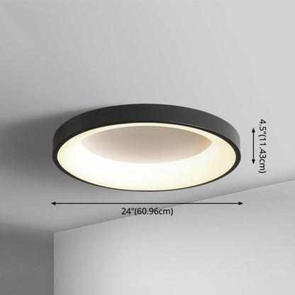 Nordic Circular LED Flush Mount Ceiling Lamp Bedroom NALANI